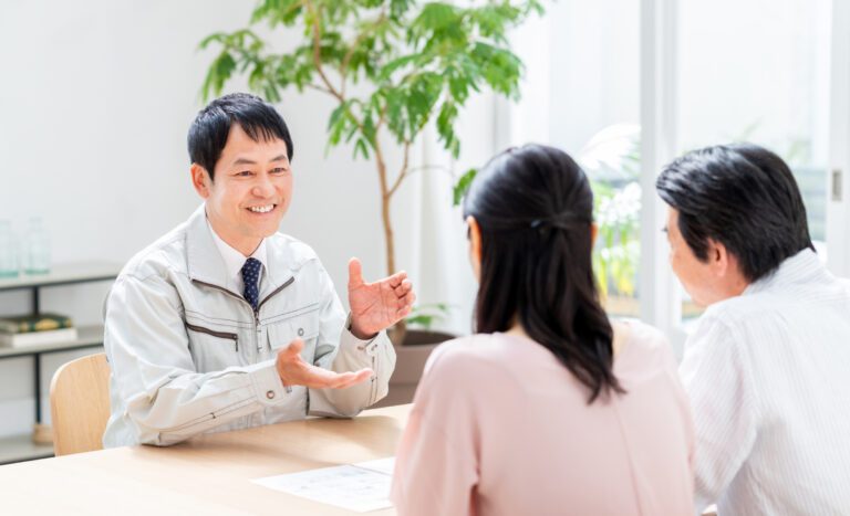 お客様とのお打ち合わせ