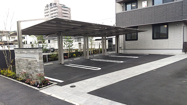 EV車用電源コンセントのある高級賃貸住宅